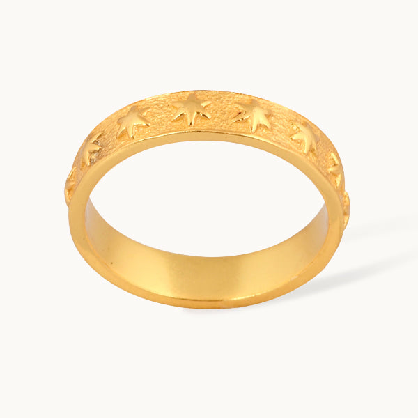Gyldenvind – ring i forgyldt sølv