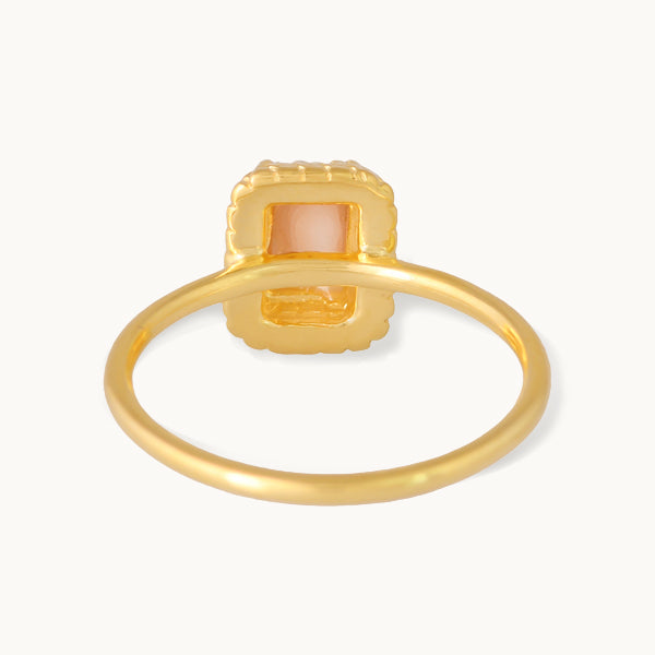 Dugperle – ring med ferskvandsperle